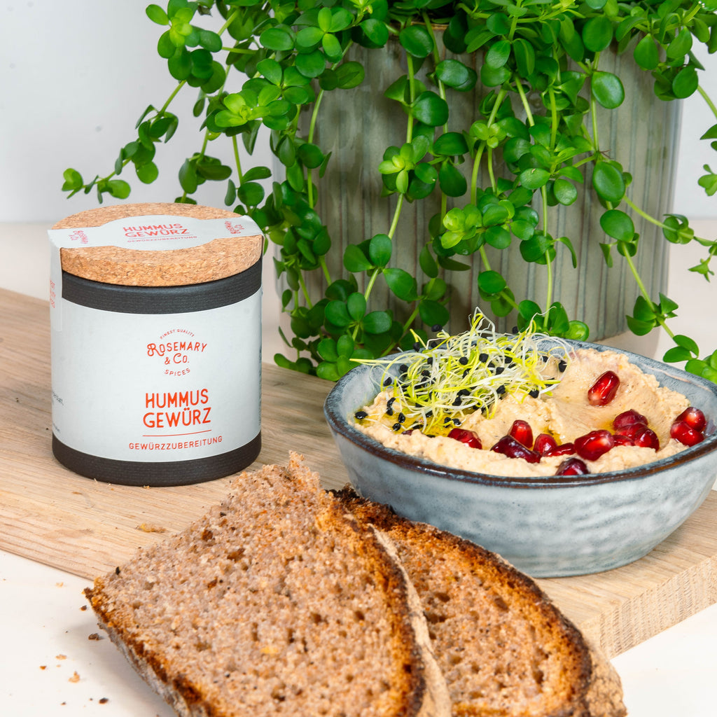 Herrlicher Hummus Rosemary & Co. Gewürze