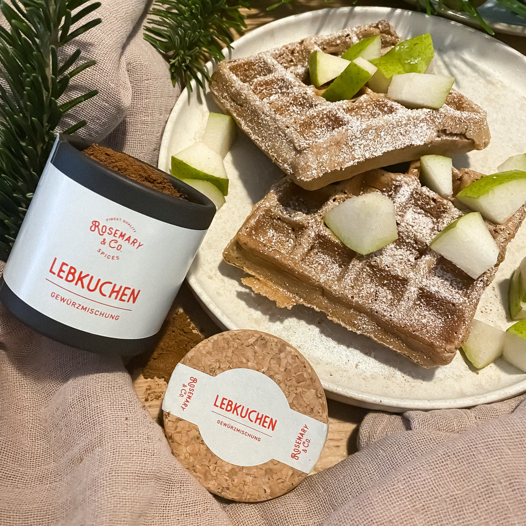 Lebkuchen Waffeln – Rosemary & Co. Gewürze Lebkuchen Waffeln – Rosemary & Co. Gewürze