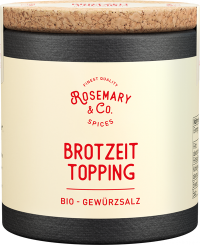 Dose Bio Basics von Rosemary & Co. Gewürze für Essen, Avocado, Limette und Text BIO BASICS6