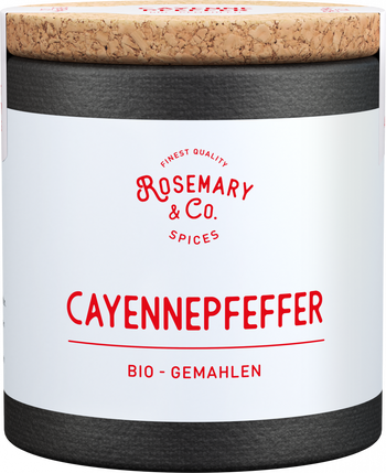 Dosis Rosemary & Co. Gewürze Bio Cayennepfeffer mit Korkdeckelall11
