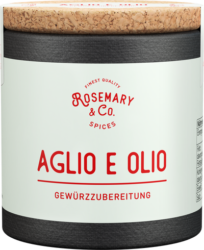 Dosierung Rosemary & Co. Gewürze Klein vor Schild, darüber Gewürze auf Löffeln4