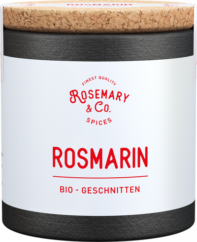 Dose Bio Basics von Rosemary & Co. Gewürze für Essen, Avocado, Limette und Text BIO BASICS1