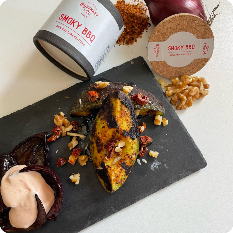 Gegrillte Avocado – Rosemary & Co. Gewürze Gegrillte Avocado – Rosemary & Co. Gewürze