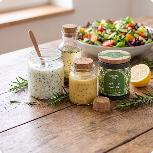 3 schnelle Salatdressings