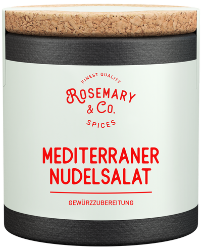 Mediterraner Nudelsalat