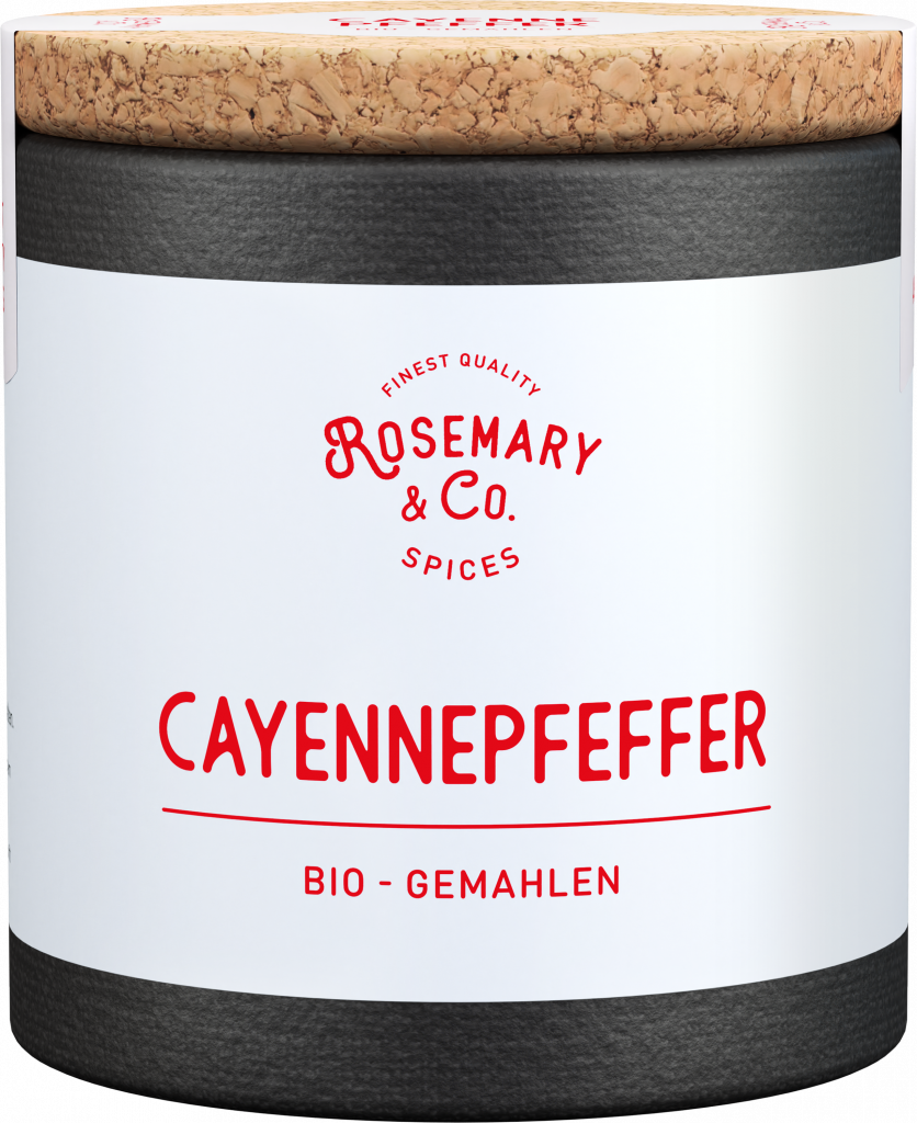 Dosis Rosemary & Co. Gewürze Bio Cayennepfeffer mit Korkdeckel